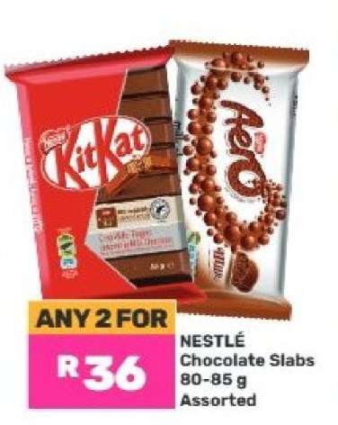 Nestle Chocolate Slabs