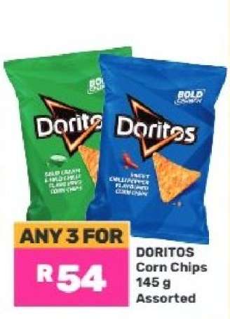 DORITOS CORN CHIPS