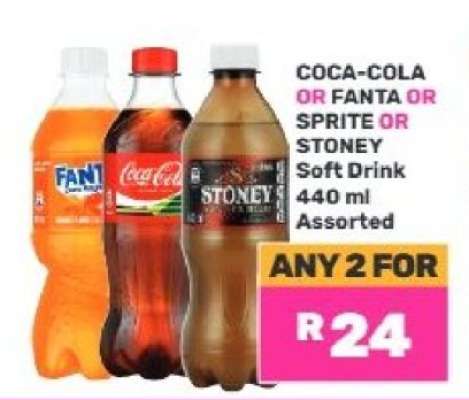 COCA-COLA OR FANTA OR SPRITE OR STONEY