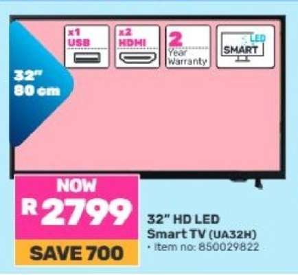 32" HD LED Smart TV (UA32H)