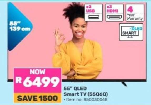 55" QLED Smart TV (55Q6Q)