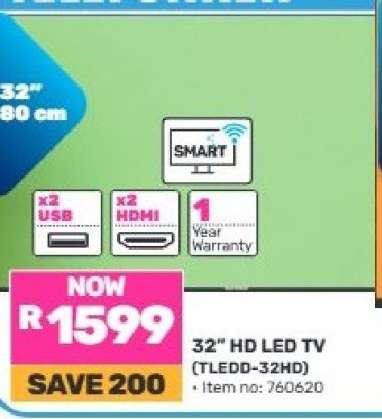 32" HD LED TV