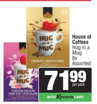 House of Coffees Hug in a Mug 8s Assorted