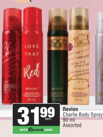 Revlon Charlie Body Spray