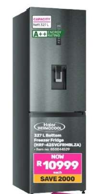 Haier Thermocool 327 L Bottom Freezer Fridge