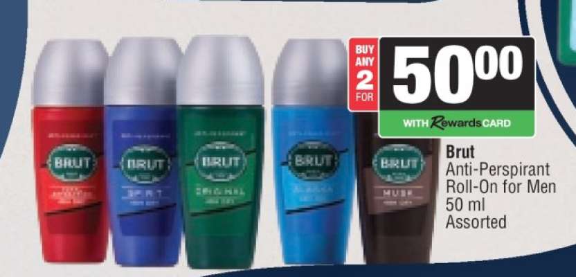Brut Anti-Perspirant Roll-On for Men