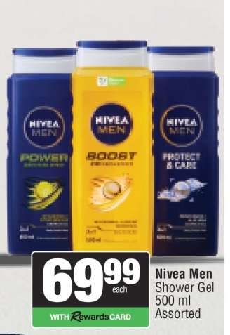 Nivea Men Shower Gel