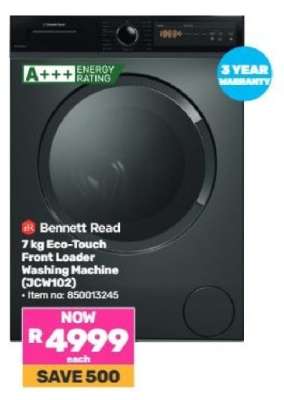 Bennett Read 7 kg Eco-Touch Front Loader Washing Machine (JCW102)