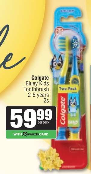 Colgate Bluey Kids Toothbrush