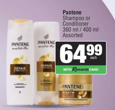 Pantene Shampoo or Conditioner