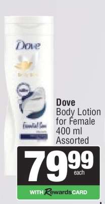Dove Body Lotion for Female