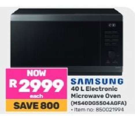Samsung 40 L Electronic Microwave Oven