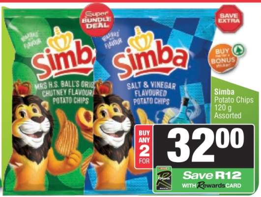 SIMBA POTATO CHIPS