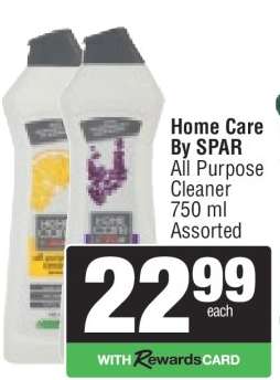 Home Care By SPAR All Purpose Cleaner