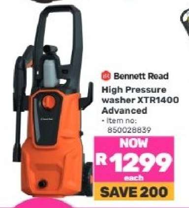 Bennett Read High Pressure Washer XTR1400 Advanced