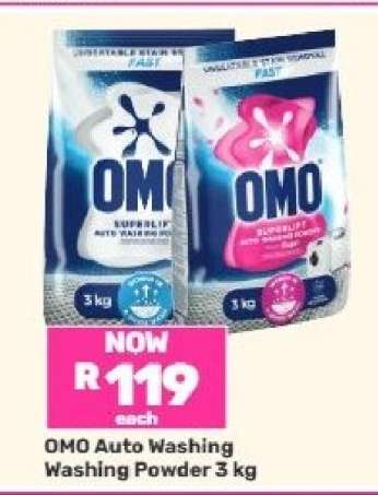 OMO Auto Washing Washing Powder 3 kg