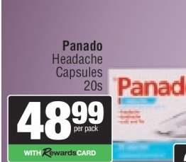 Panado Headache Capsules 20s
