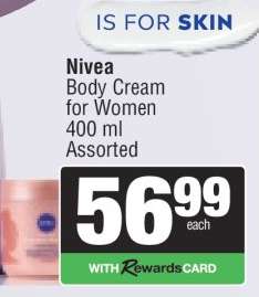 Nivea Body Cream for Women