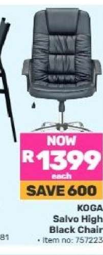 KOGA Salvo High Back Chair