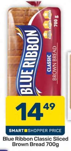 BLUE RIBBON CLASSIC SLICED BROWN BREAD 700g