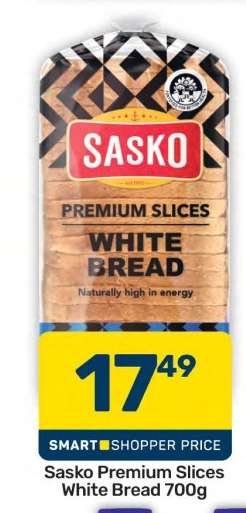 Sasko Premium Slices White Bread 700g