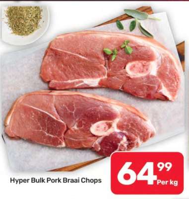 Hyper Bulk Pork Braai Chops