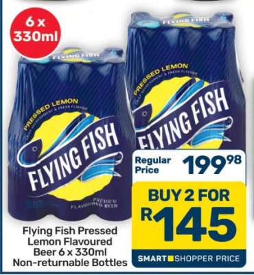 Flying Fish Pressed Lemon Flavoured Beer 6 x 330ml