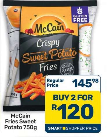McCain Fries Sweet Potato 750g