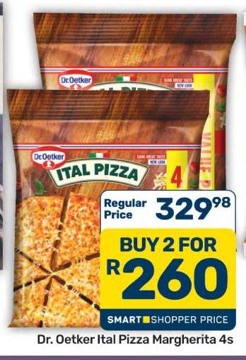 Dr. Oetker Ital Pizza Margherita 4s