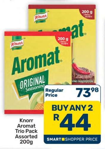 Knorr Aromat Trio Pack Assorted 200g