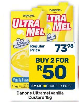 Danone Ultramel Vanilla Custard-1kg
