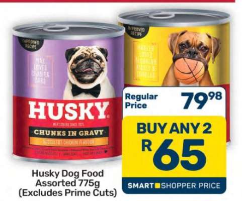 Husky Dog Food Assorted 775g