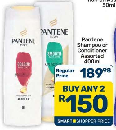 Pantene Shampoo or Conditioner Assorted 400ml