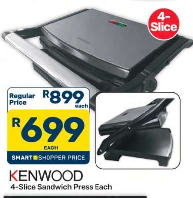 KENWOOD 4-Slice Sandwich Press