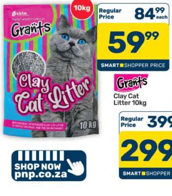 Grants Clay Cat Litter 10kg