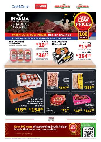 Jumbo Cash & Carry catalogue  - 24/09/2026 - 14/10/2026.