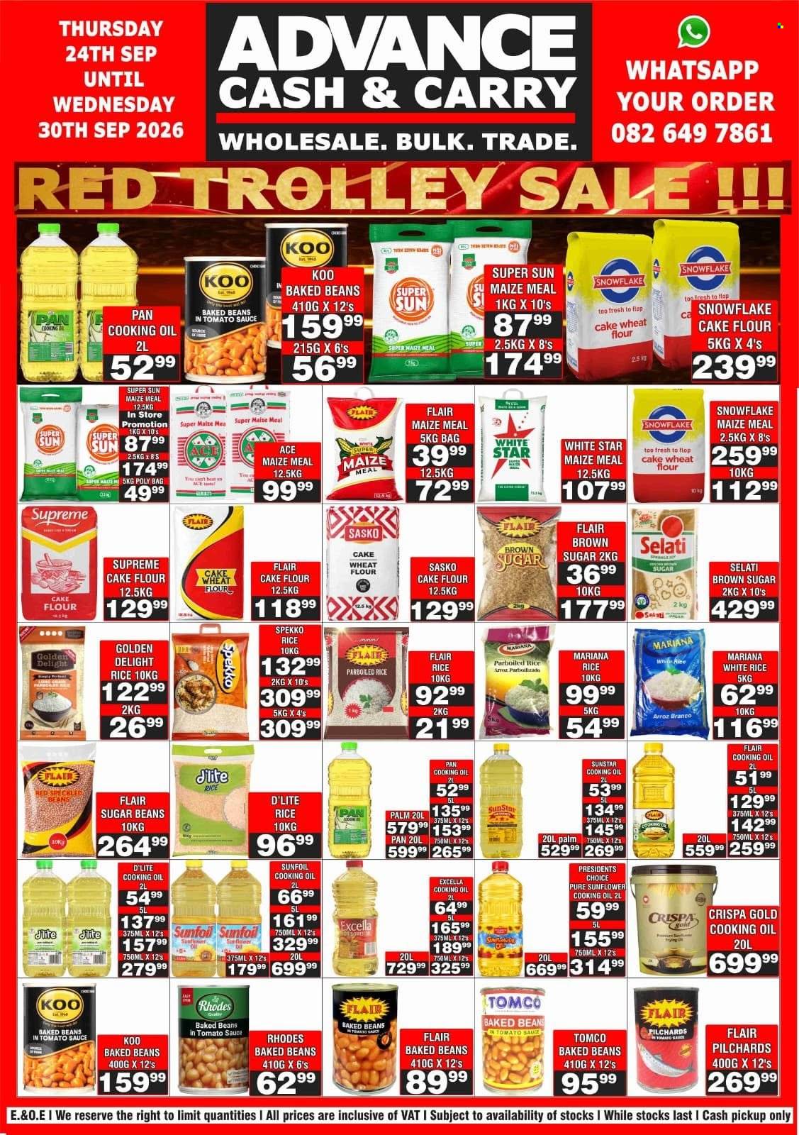 Advance Cash & Carry specials - 24/09/2026 - 30/09/2026. Page 1
