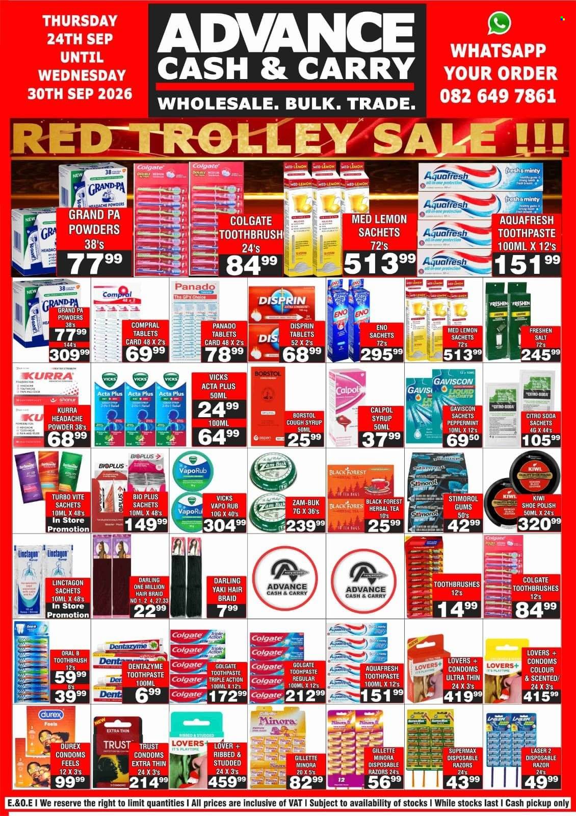 Advance Cash & Carry specials - 24/09/2026 - 30/09/2026. Page 8