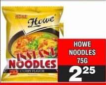 HOWE NOODLES 75G