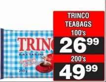 TRINCO TEABAGS 100's