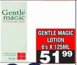 GENTLE MAGIC LOTION 6's X 125ML