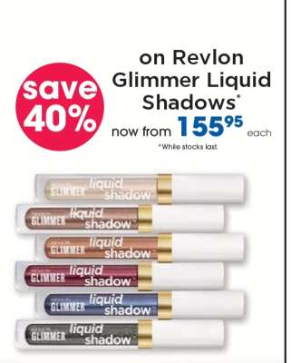 Revlon Glimmer Liquid Shadows