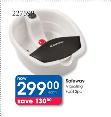 Safeway Vibrating Foot Spa