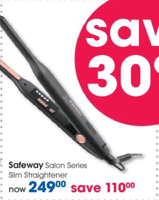 Safeway Salon Series Slim Straightener