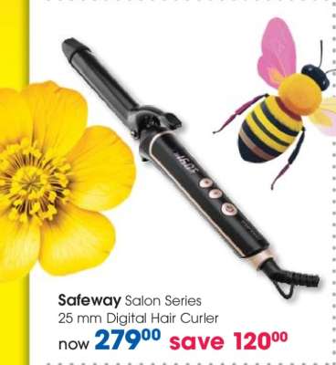 Safeway Salon Series 25 mm Digital Hair Curler