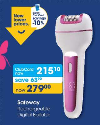 Safeway Rechargeable Digital Epilator