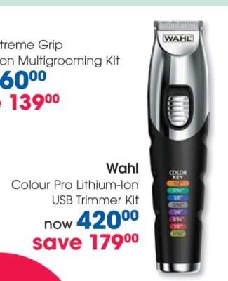 Wahl Colour Pro Lithium-Ion USB Trimmer Kit