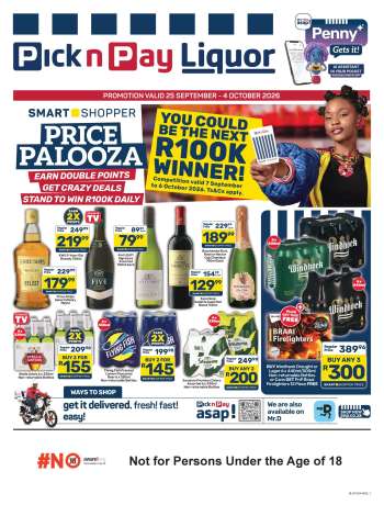 Pick n Pay catalogue  - 25/09/2026 - 04/10/2026.