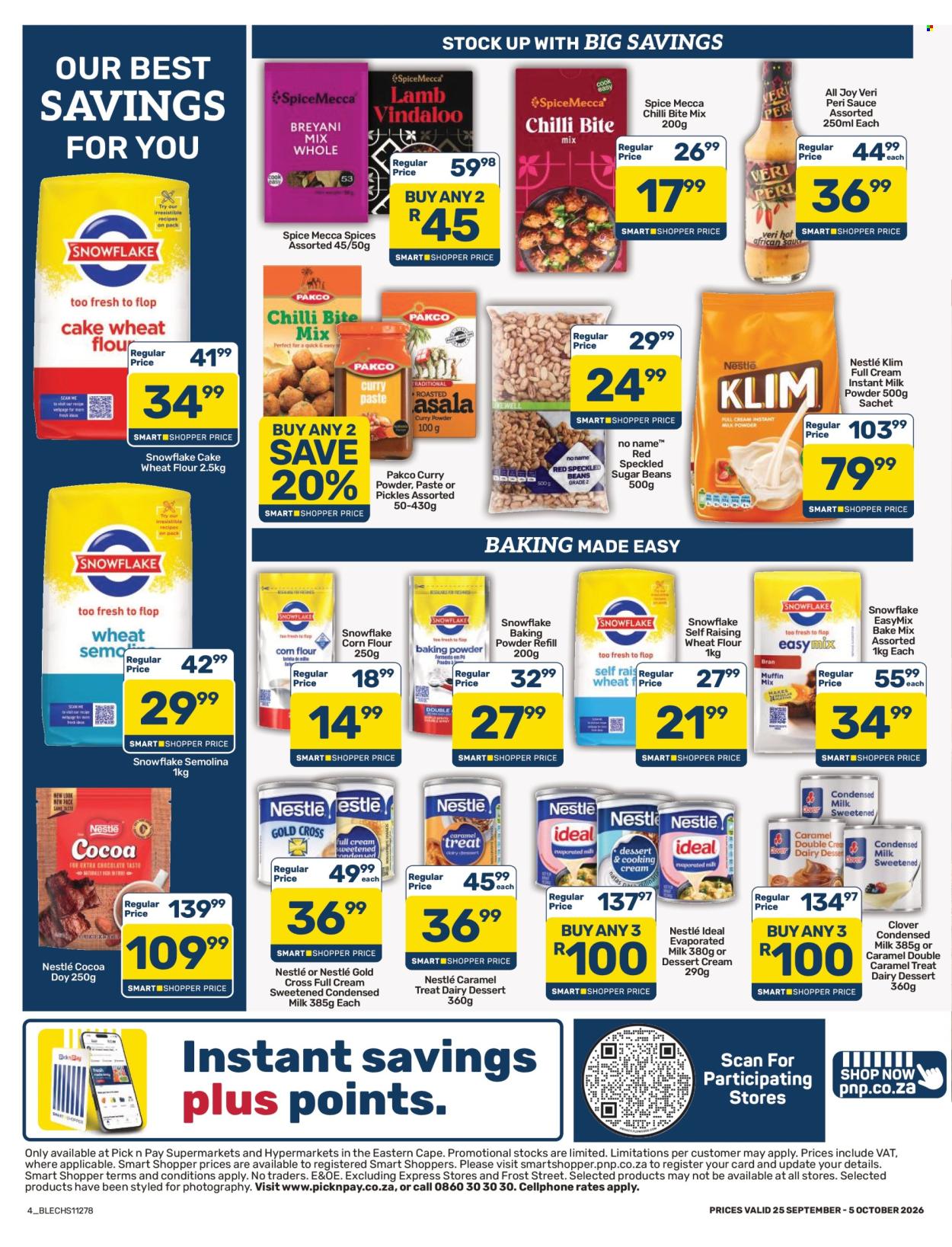 Pick n Pay specials - 25/09/2026 - 05/10/2026. Page 4