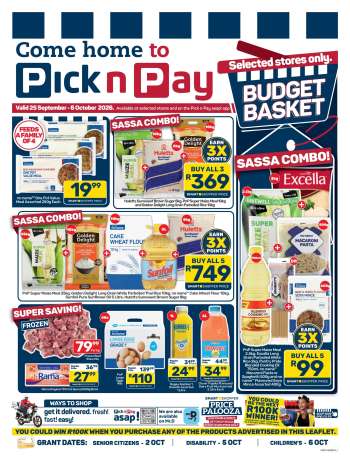 Pick n Pay QualiSave catalogue  - 25/09/2026 - 06/10/2026.